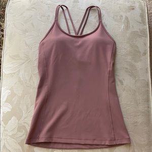 Lululemon “Free to be Tank” Everlux in Red Dust